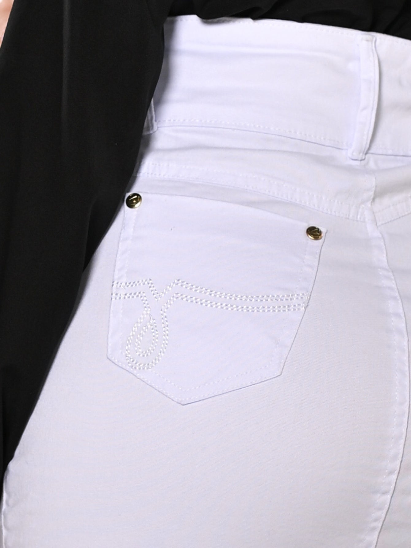 Women's Midi Skirt White Anagrom Modest Style Ref.047